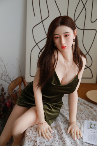 BIG SALE! My strict boss picture summer 165cm medium milk sex with sex doll blood vessel makeup free life-size love doll